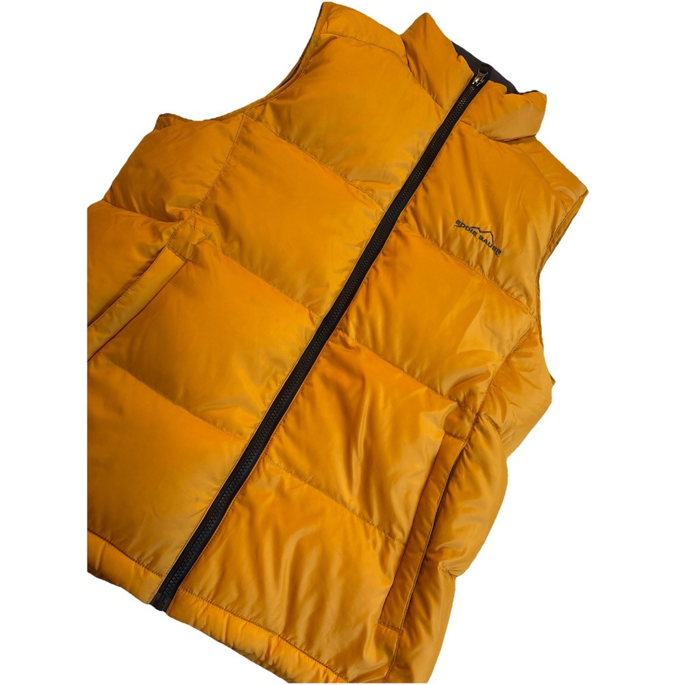 EDDIE BAUER - Men's Hard to Find! Premium Goose Down Puffer‎ Vest - Size Small